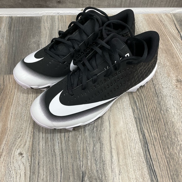 New in Box Nike Vapor Edge Shark Baseball Softball Cleats Shoes Black White 6.5 - Picture 2 of 3